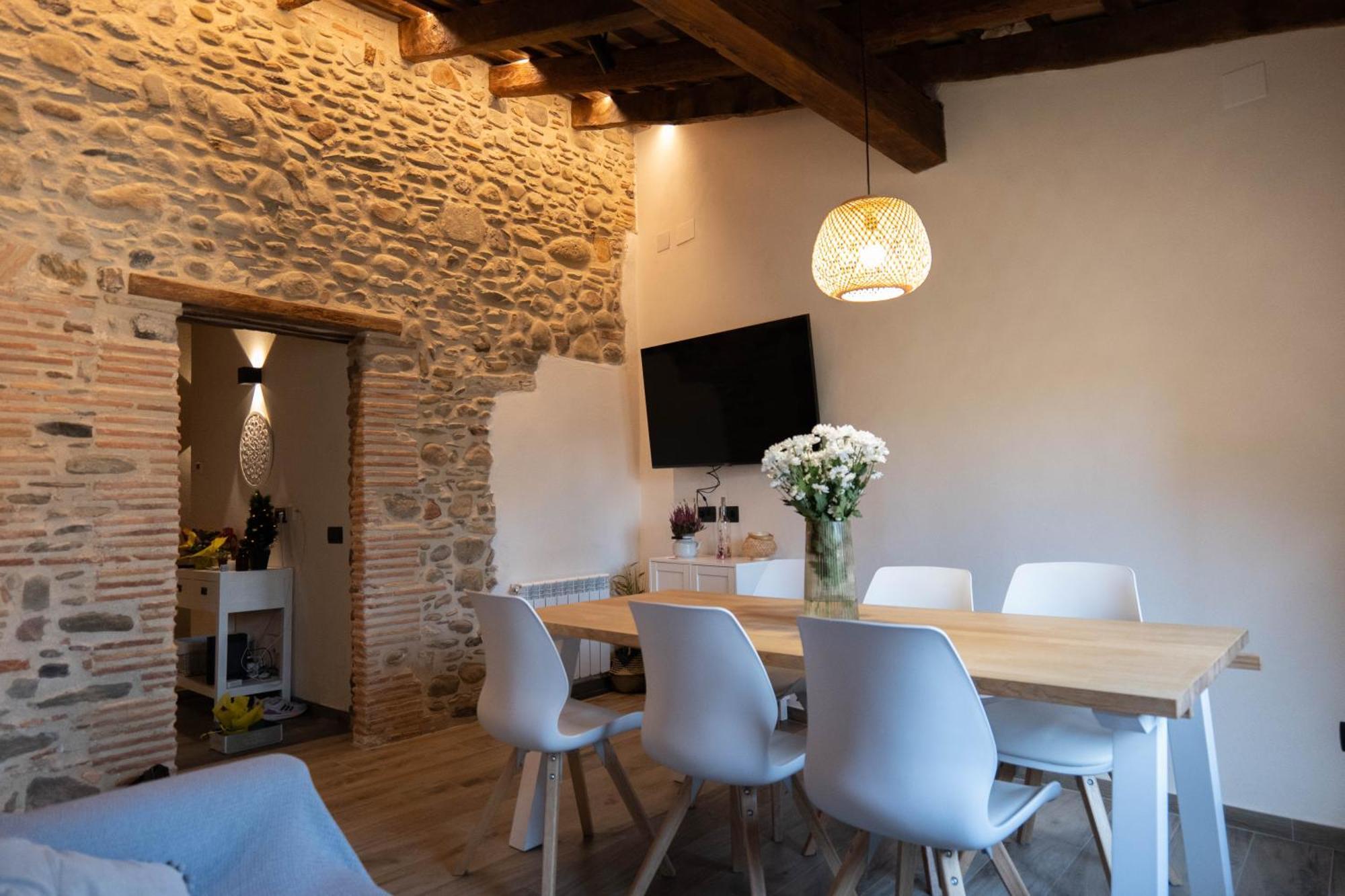 Apartmán Niu De Queralt Vic Exteriér fotografie