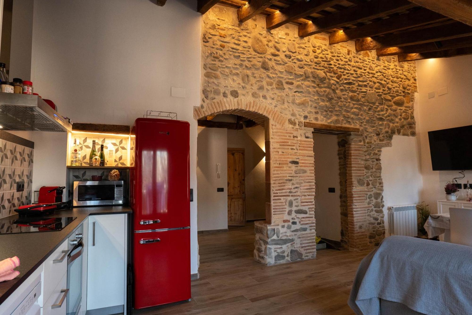Apartmán Niu De Queralt Vic Exteriér fotografie