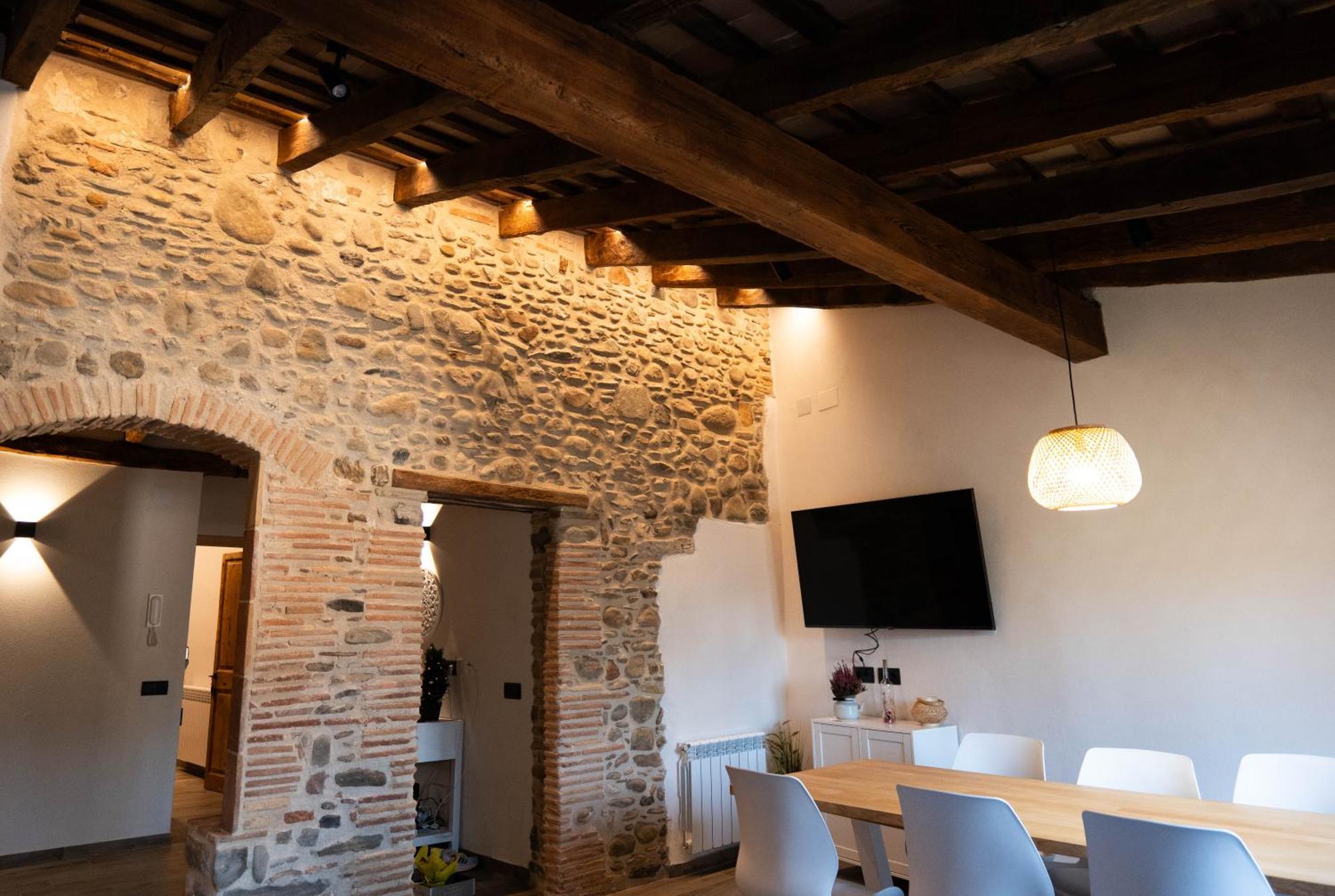 Apartmán Niu De Queralt Vic Exteriér fotografie